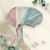 Bonnet Bébé Tricoté à la Main Couleur et Taille au Choix